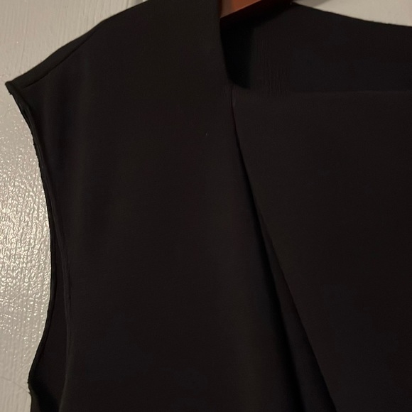 Suzi Chin little black dress size 10 super cute with cap sleeves - Picture 3 of 7